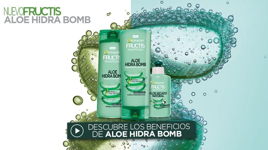 Tratamiento Para Cabello Seco Aloe Hidra Bomb | Garnier
