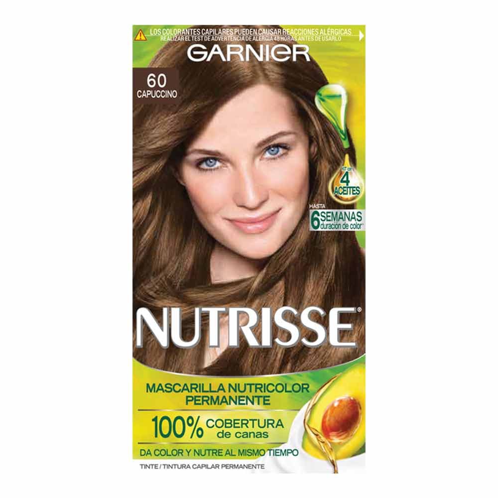 Tinte de cabello color Capuccino 60 Nutrisse Regular