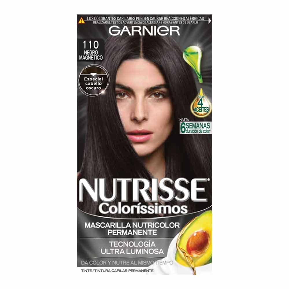 nutrisse 110 negro magnetico front