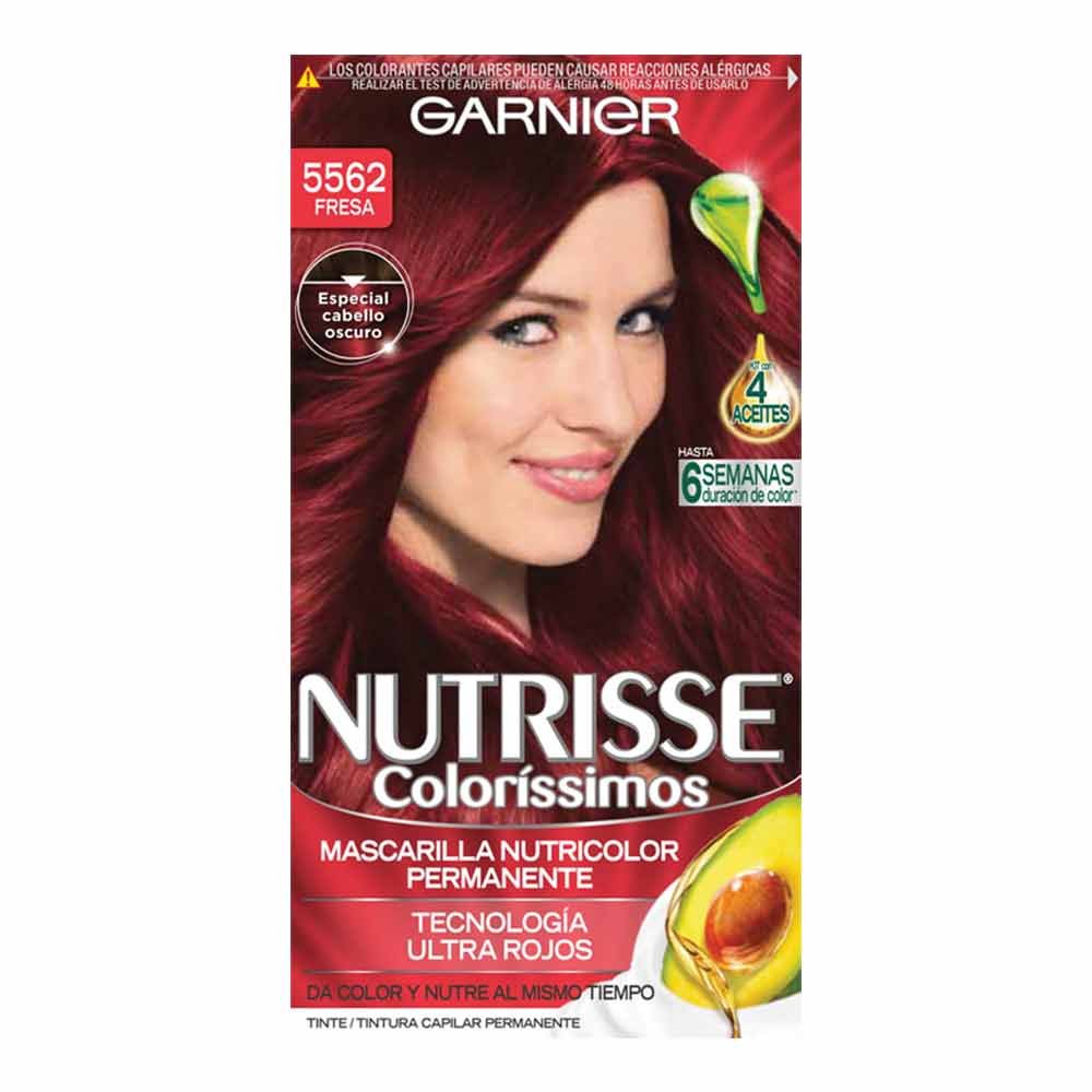 Tinte 5562 Rojo Fresa Nutrisse Coloríssimos