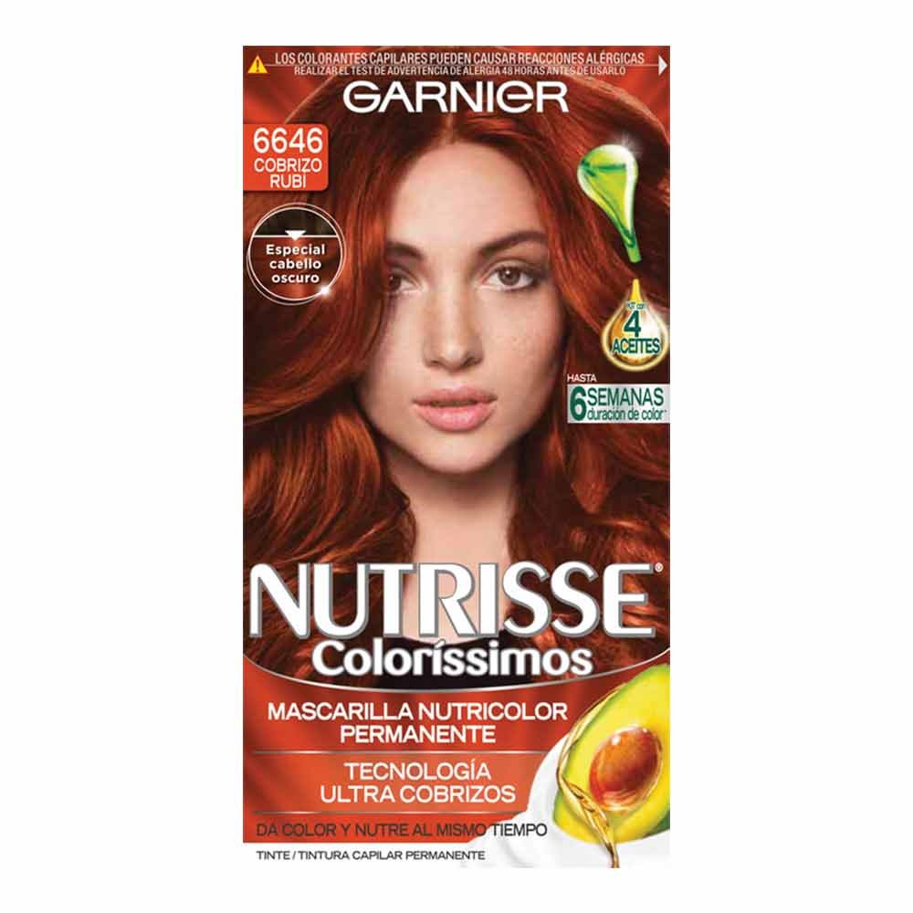 nutrisse 6646 cobrizo rubi front