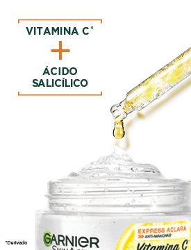 Muestra de ingredientes para  Garnier Express.