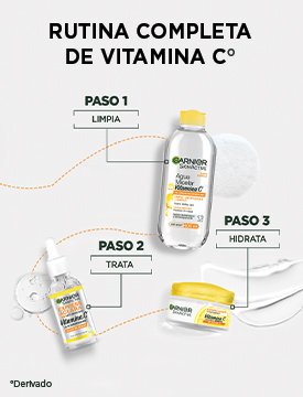 Rutina antimanchas Garnier Express Aclara nuevo gel hidratante, 12 horas anti-brillo, textura ligera y sin sensación grasosa en la piel.