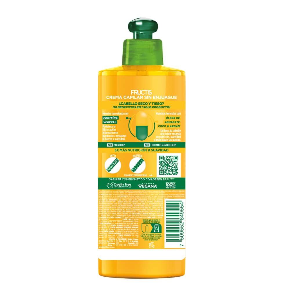 Fructis Recarga Nutritiva CPP 10en1  back