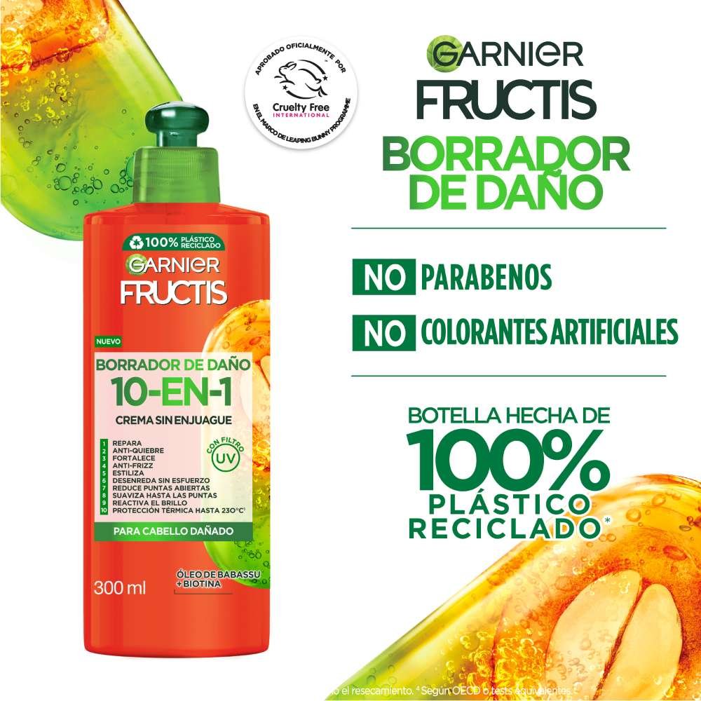 Fructis BDD Largo Perfecto CPP 10en1  Green Beauty