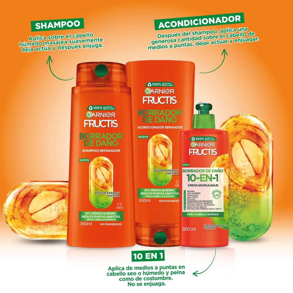 Fructis BDD Largo Perfecto Gama Completa