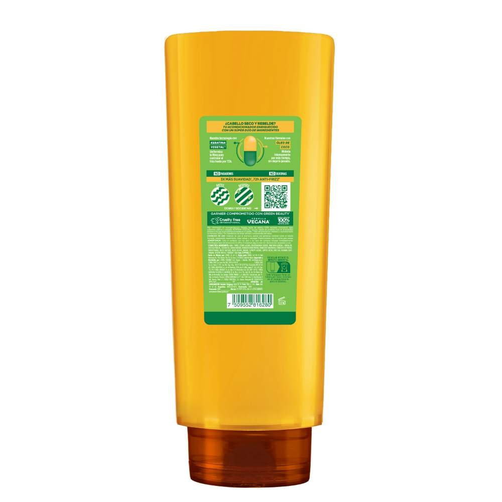 Fructis Liso Coco ACO  back