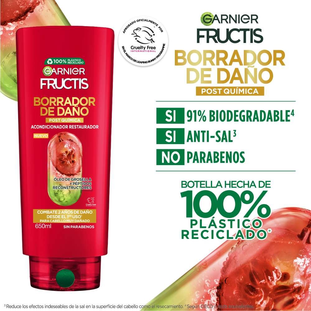 Fructis BDD Post Química ACO Green Beauty