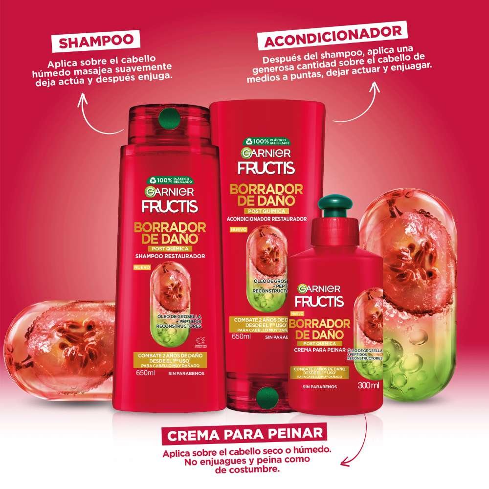 Fructis BDD Post Química Gama Completa