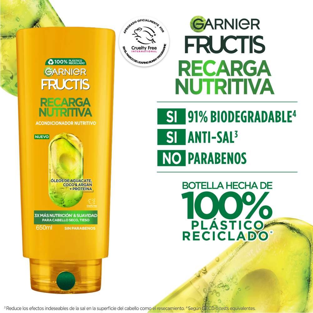 Fructis Recarga Nutritiva ACO Green Beauty