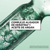 Spray para pelo liso anti frizz con complejo alisador de keratina y aceite de argán en spray Liso Diamante Garnier Fructis Diamond Sleek