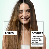 GARNIER, GARNIER FRUCTIS, FRUCTIS, CUIDADO DEL CABELLO, ADIÓS ESPONJADO, CABELLO CON FRIZZ, FRIZZ, TRATAMIENTO ALISADOR, LISO DIAMANTE, SPRAY LISO DIAMANTE, FRUCTIS LISO DIAMANTE, CABELLO BRILLANTE