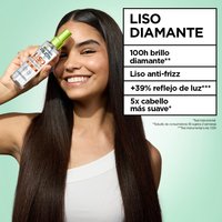 GARNIER, GARNIER FRUCTIS, FRUCTIS, CUIDADO DEL CABELLO, ADIÓS ESPONJADO, CABELLO CON FRIZZ, FRIZZ, TRATAMIENTO ALISADOR, LISO DIAMANTE, SPRAY LISO DIAMANTE, FRUCTIS LISO DIAMANTE, CABELLO BRILLANTE, CABELLO SUAVE