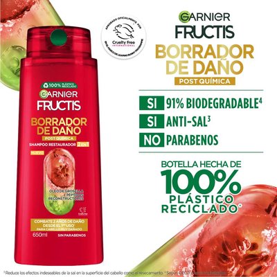 Fructis BDD Post Química SH 2en1 Green Beauty