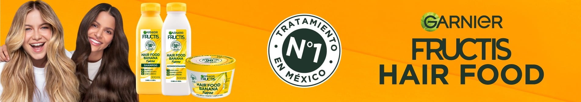 NUTRE TU CABELLO DÉBIL CON HAIR FOOD BANANA