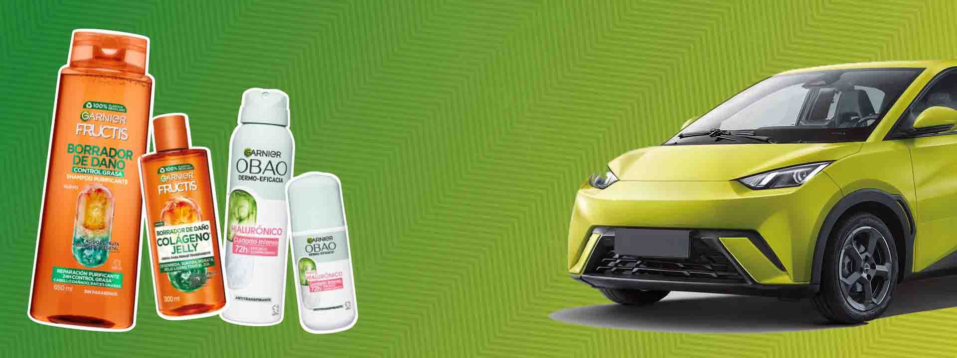 Garnier te regala un coche eléctrico