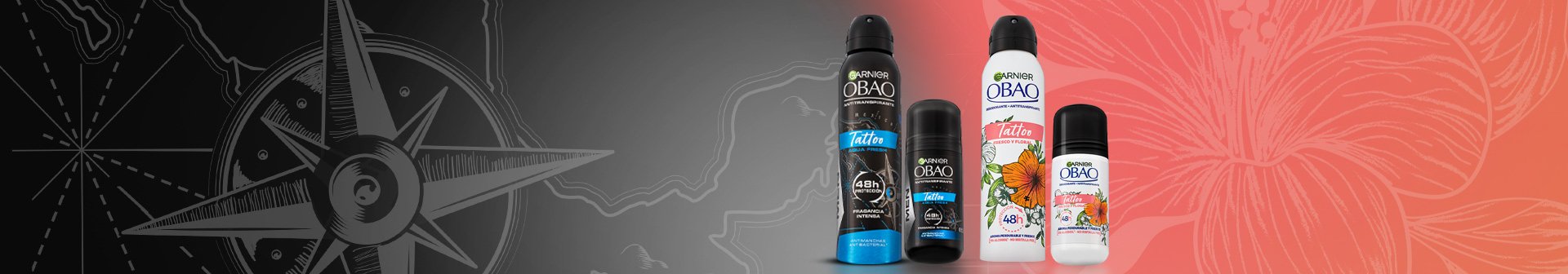 Desodorante Garnier Obao Tattoo