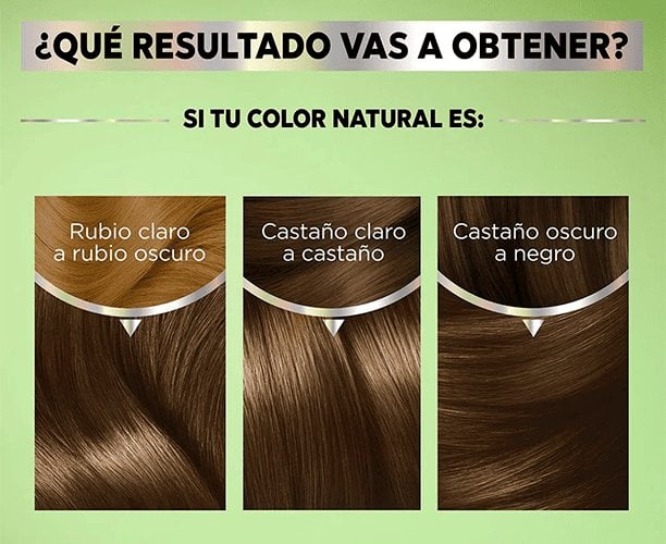 Tinte color avellana