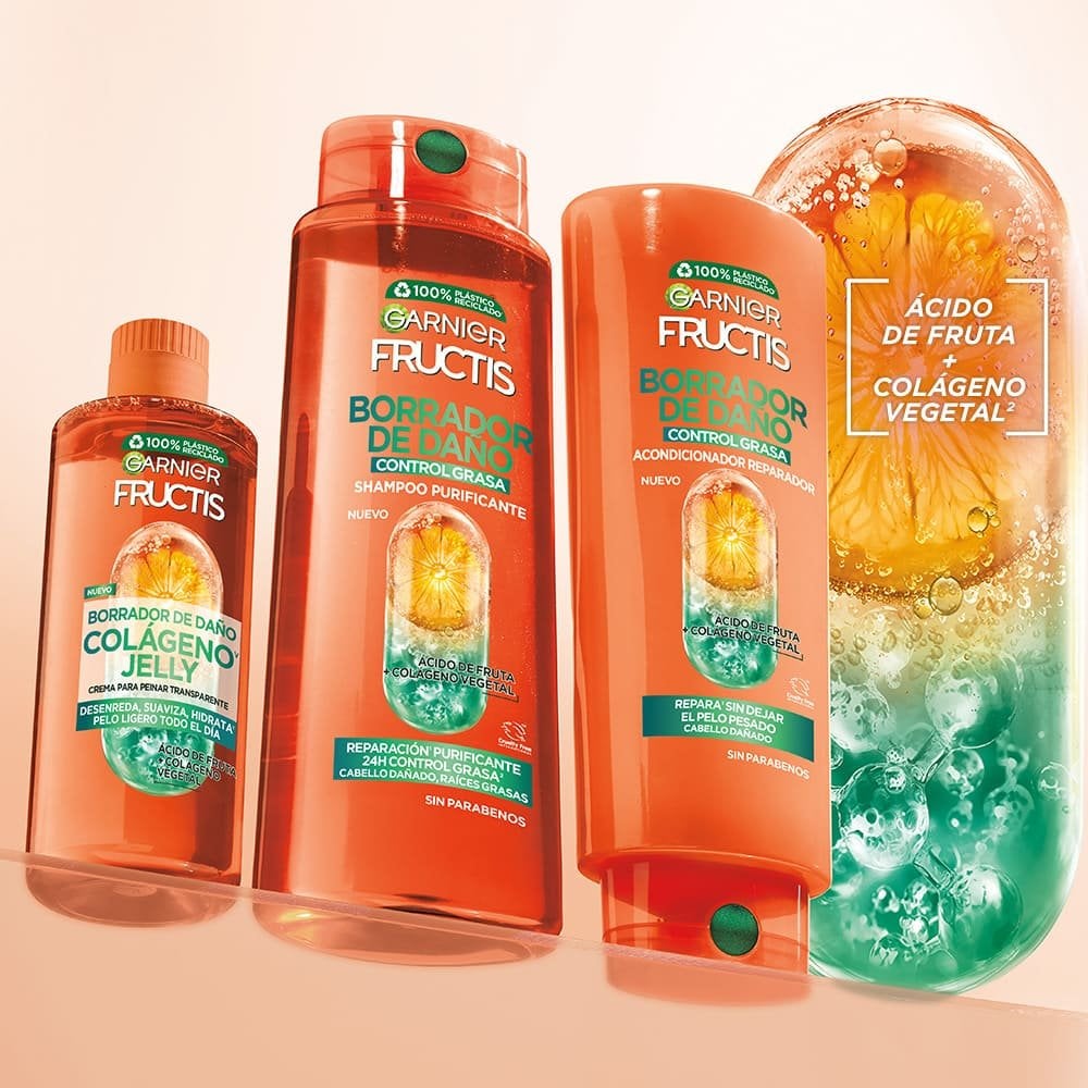 Linea para cabello dañado Fructis Borrados de Daño