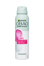 Garnier Obao Dermoeficacia Roll On Zinc 5 en 1 Multibeneficios Antibacterial Antitranspirante Eficacia Vegano Crueltyfree Sin Alcohol No irrita la piel Front Shot