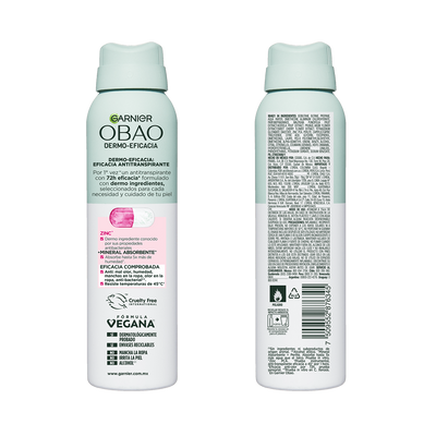 Garnier Obao Dermoeficacia Aerosol Zinc Back Shot