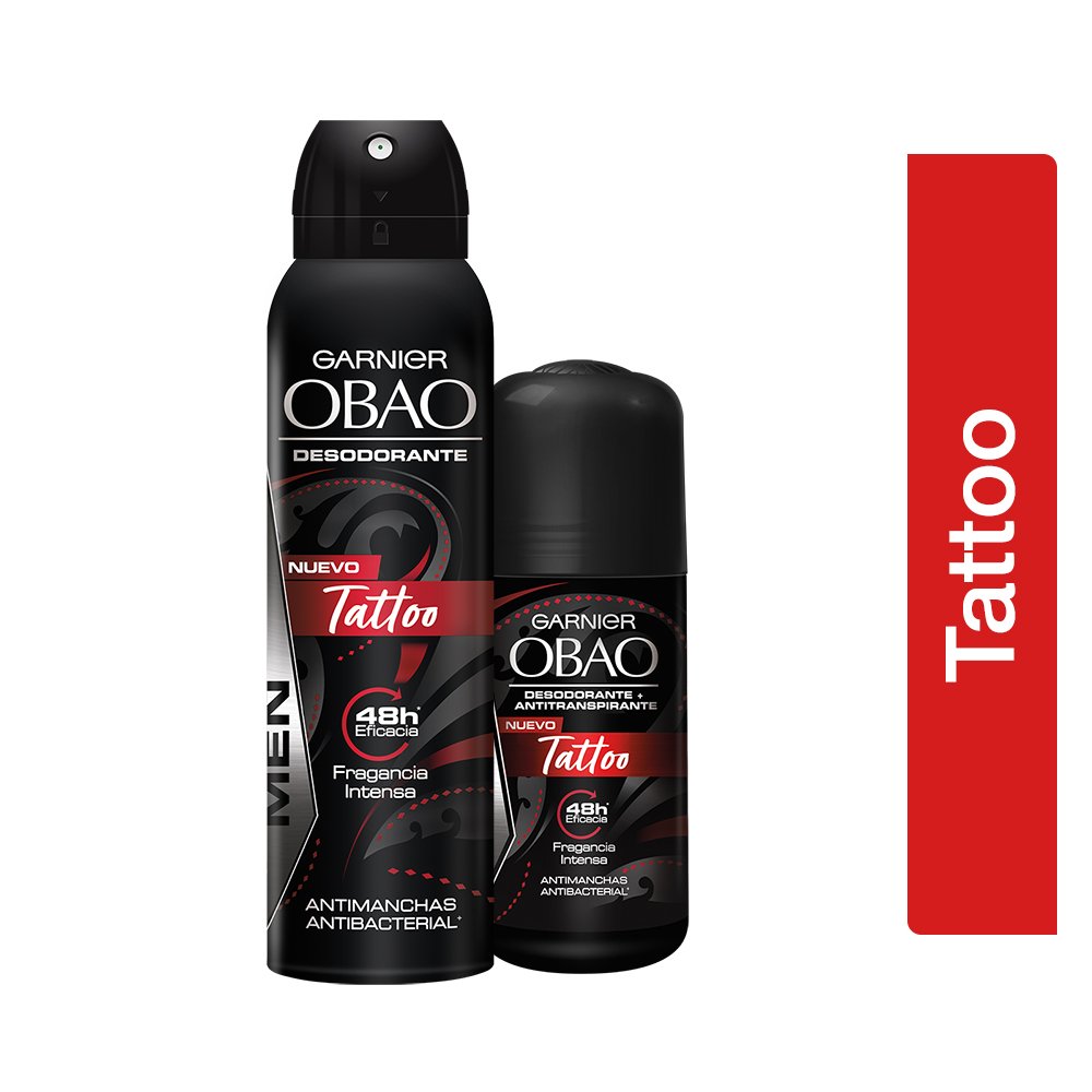 Garnier Obao Roll On Deodorant For Men Active – 2.3 Oz, 12 Pack, All Skin Types