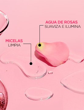 agua micelar rosas ingredientes