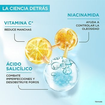 Crema Garnier Express Aclara componentes