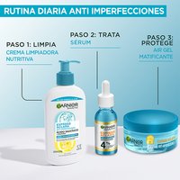 Garnier Express Aclara rutina para piel grasa