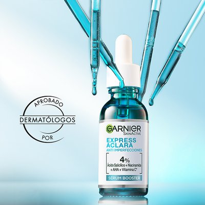 Sérum Garnier Express Aclara para piel más uniforme