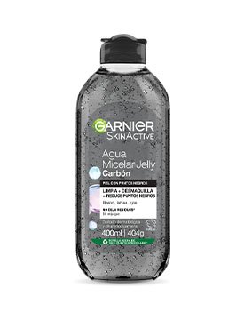 Agua micelar carbón