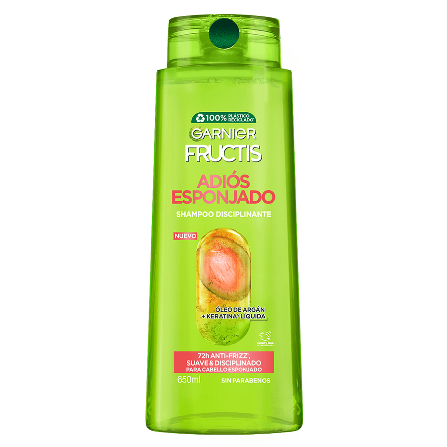 Shampoo anti frizz Fructis Adiós Esponjado Garnier