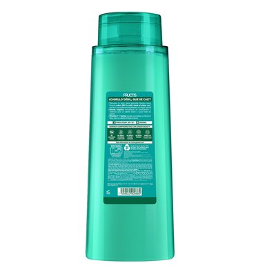 Etiqueta Shampoo Crece Fuerte de Garnier Fructis