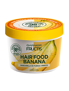 crema para cabello hairfood banana