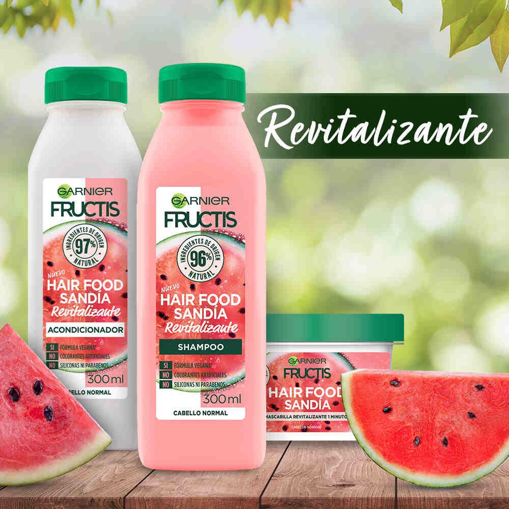 Fructis Hair Food Shampoo Sandía Garnier México
