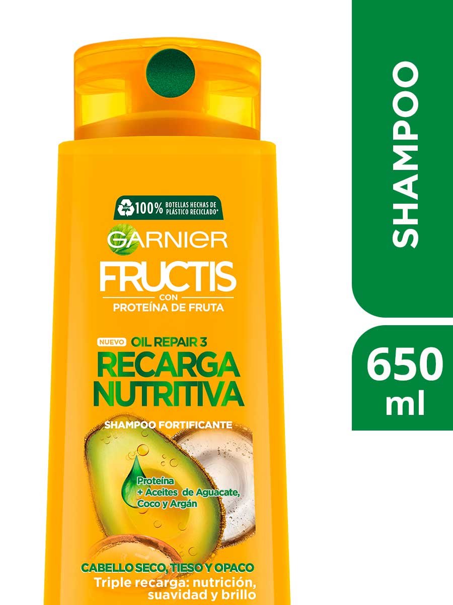 Shampoo Fructis Recarga Nutritiva de Garnier