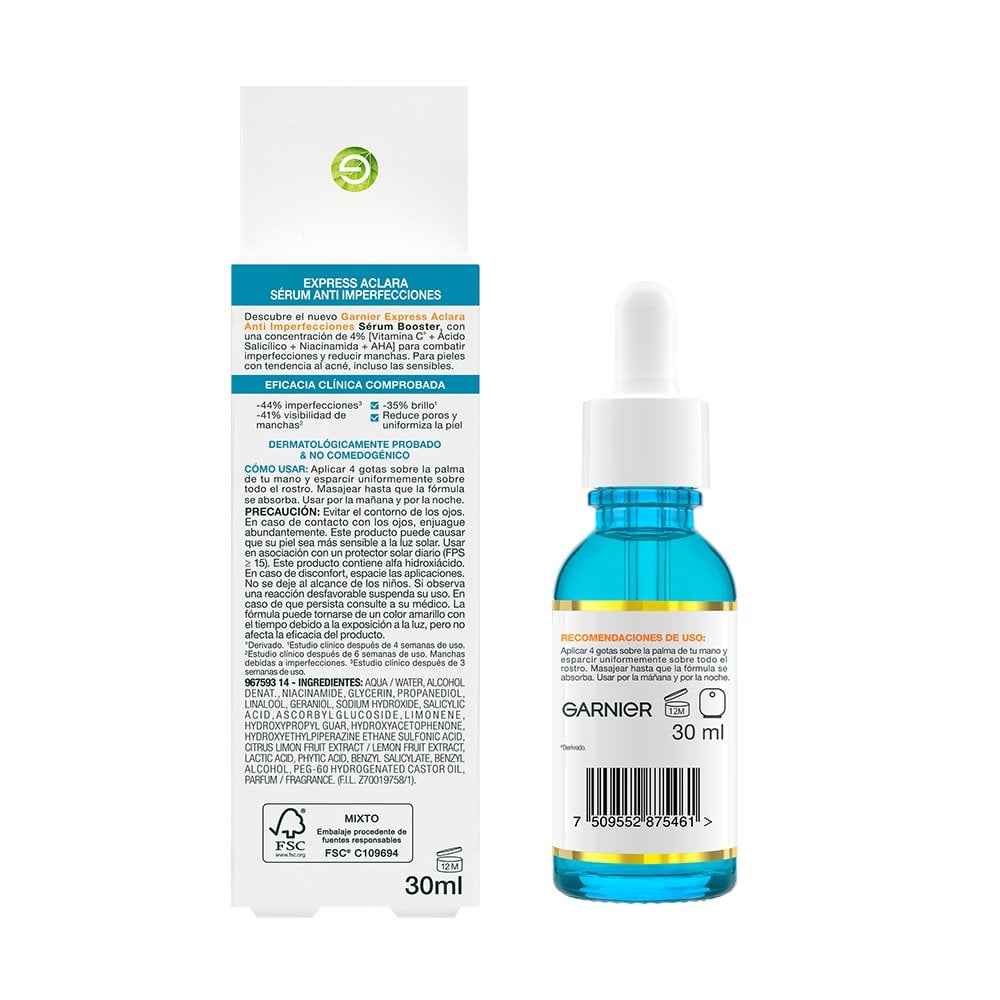 Imagen 2 Envase trasero del sérum anti-imperfecciones