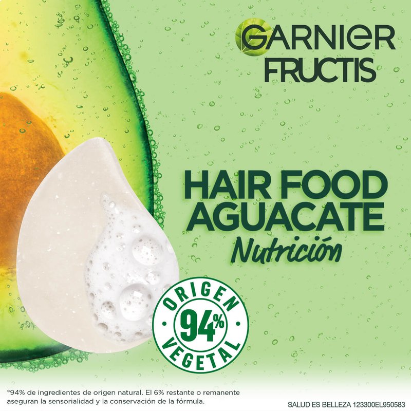 Hair Food Shampoo en Barra Aguacate Garnier México