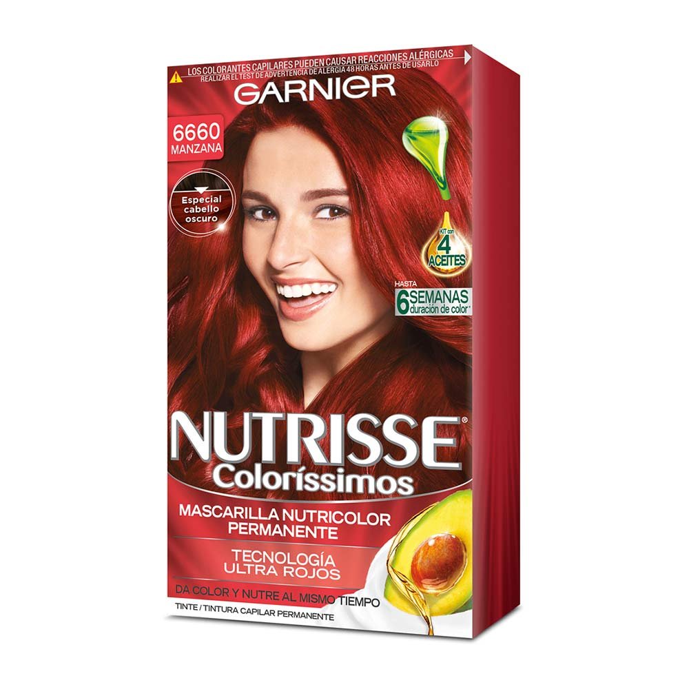 Tinte 6660 Rojo Manzana Nutrisse Coloríssimos