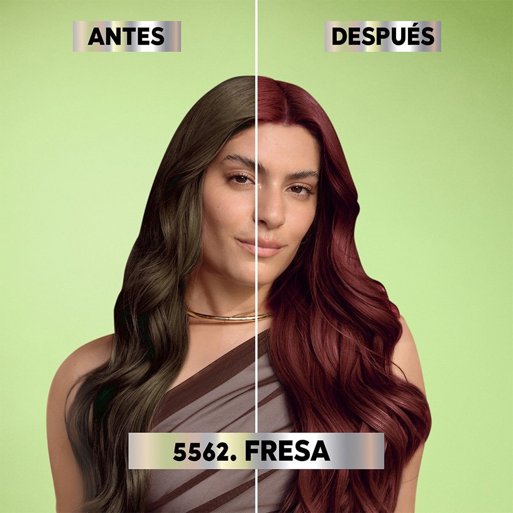 Tinte 5562 Rojo Fresa Nutrisse Coloríssimos | Garnier México