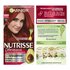 GARNIER NUTRISSE, NUTRISSE, NUTRISSE COLORÍSSIMOS, COLORACIÓN DE CABELLO, TINTE DE CABELLO, COLOR INTENSO, COLORACIÓN, FÓRMULA VEGANA, CRUELTY FREE, TONO 6660, MANZANA DULCE MARÍA