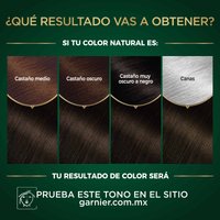 COLORACIÓN SIN AMONIACO NUTRISSE OLEOS TONO 4.0 CASTAÑO RESULTADOS A OBTENER