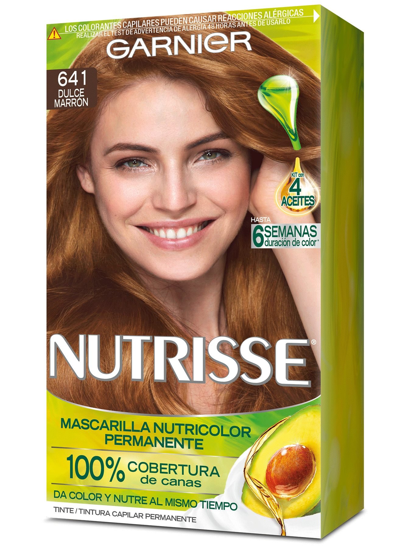 Gama de colores Nutrisse Regular 641 Dulce Marrón