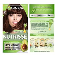 GARNIER NUTRISSE, NUTRISSE, NUTRISSE REGULAR, COLORACIÓN DE CABELLO, TINTE DE CABELLO, COLOR INTENSO, COLORACIÓN, FÓRMULA VEGANA, CRUELTY FREE, TONO 45, TAMARINDO
