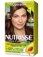 Tintes para cabello Nutrisse 51 Castaño Claro Cenizo intensos | Garnier