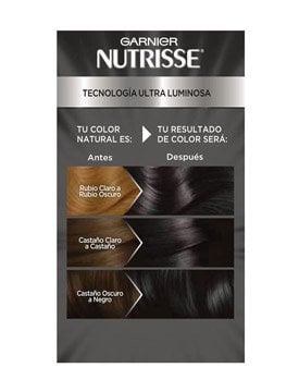 nutrisse 280 negro zafiro mecha