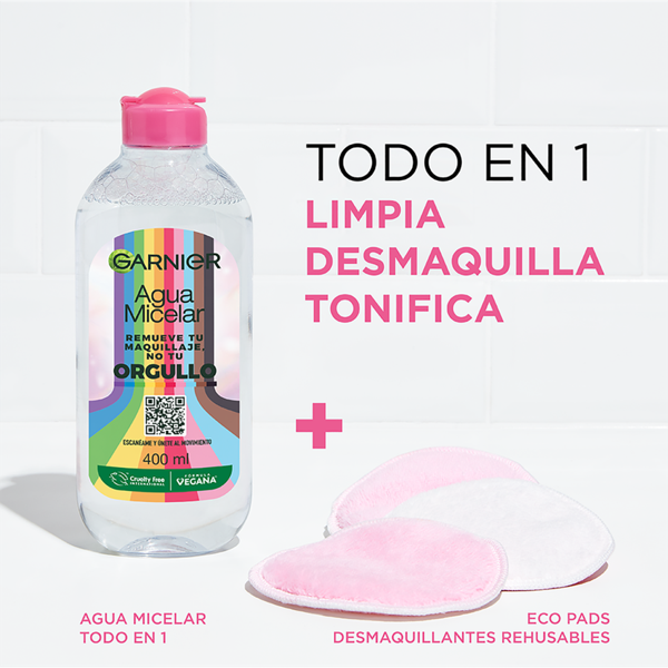 Agua Micelar Pride Desmaquillante